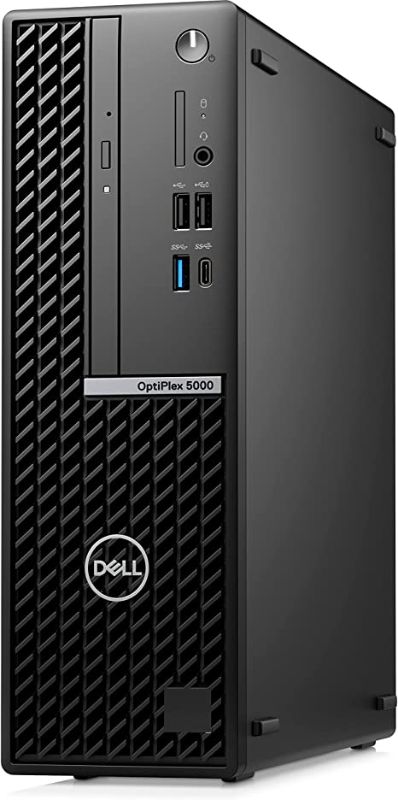 Photo 1 of Dell OptiPlex 5000 Desktop Computer - Intel Core i5 12th Gen i5-12500 Hexa-core (6 Core) 3 GHz - 16 GB RAM DDR4 SDRAM - 512 GB M.2 PCI Express NVMe 3.0 x4 SSD - Small Form Factor - Black