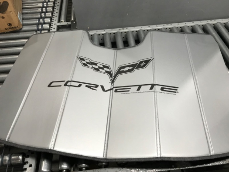 Photo 2 of C6 Corvette Windshield Sunshade - Insulated Accordian Style Sun Shade for 2005-2013 Grand Sport, Z06, ZR1 Corvettes