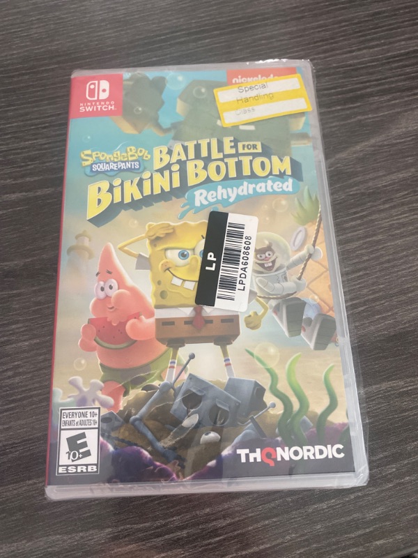 Photo 2 of Spongebob Squarepants: Battle for Bikini Bottom - Rehydrated - Nintendo Switch Standard Edition
