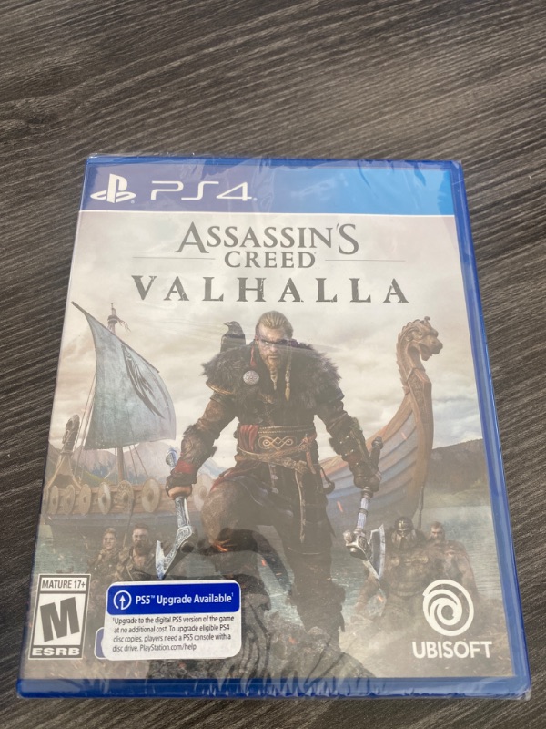 Photo 2 of Assassin’s Creed Valhalla PlayStation 4 Standard Edition with Free Upgrade to the Digital PS5 Version
