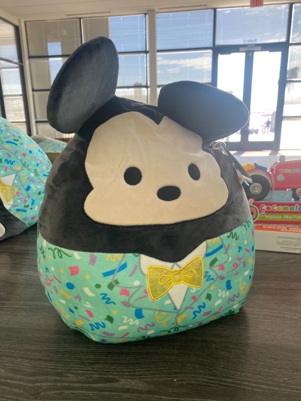 Photo 2 of Kellytoy Disney 16 Inch Squishmallow Mickey Stuffed Animal
