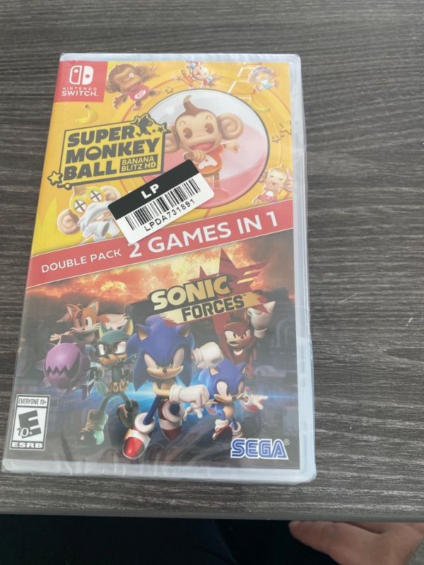 Photo 2 of Sonic Forces Plus Super Monkey Ball: Banana Blitz HD Double Pack - Nintendo Switch SEGA GameStop | SEGA | GameStop
