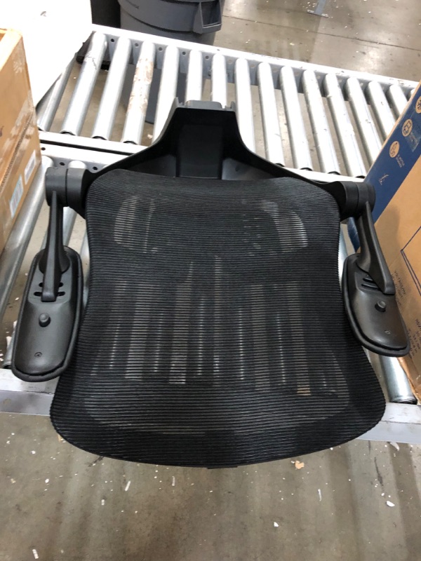 Photo 5 of 2022 Home Office Desk Chairs with Rubber Casters & 5-Year Warranty, Ergonomic Office Chair with 90°-135° Adjustable Backrest, Computer Desk Chair with 2D Adjustable Headrest and Textilene Mesh, Black