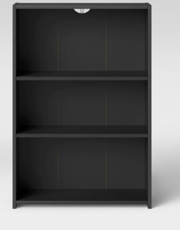 Photo 1 of 3 Shelf Bookcase - Room Essentials™
35.98 Inches (H) x 24.49 Inches (W) x 9.45 Inches (D)
