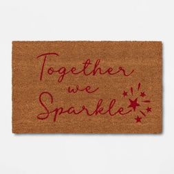 Photo 1 of 1'6"x2'6" 'Together' We Sparkle Doormat - Threshold™
2 PACK*
