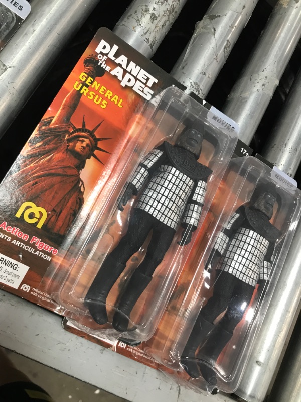 Photo 2 of 2 PACK: Planet of The Apes: General Ursus 8" Action Figure
