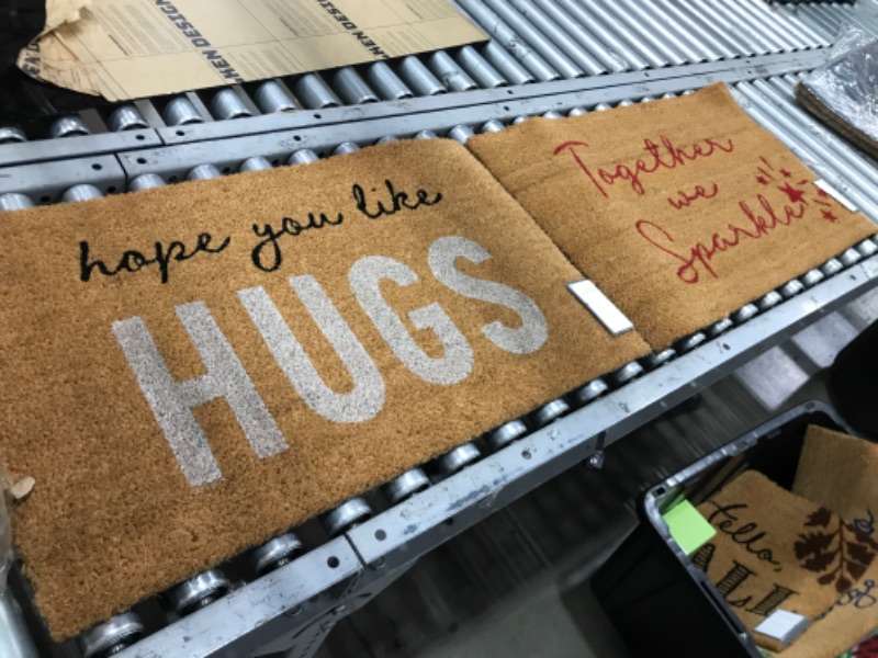 Photo 1 of 2 PACK: 1'6"x2'6" Doormats - Threshold™
