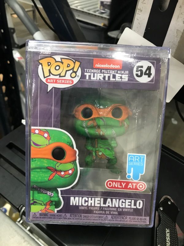 Photo 2 of Funko 57929 Pop! Art Series: TMNT 2 - Michelangelo Vinyl Figure 54