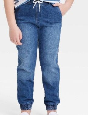 Photo 1 of Boys' Stretch Pull-On Jogger Pants - Cat & Jack™ Blue size 16

