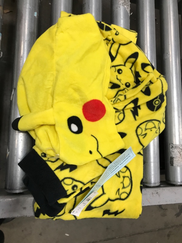 Photo 2 of Boys' Pokémon Pikachu Blanket Sleeper - Yellow Large

