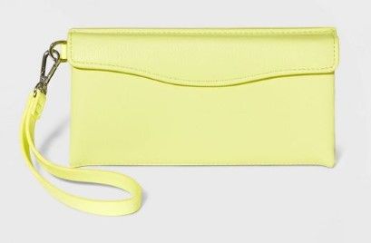 Photo 1 of Flap Pouch with Folded Double Interior Wristlet - A New Day™

