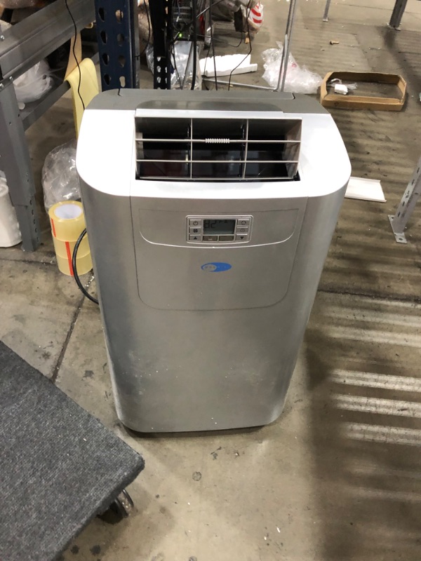 Photo 1 of (SEE NOTES FOR DAMAGES) Whynter Elite 12,000 BTU Dual-Hose Portable Air Conditioner with Digital Controls
