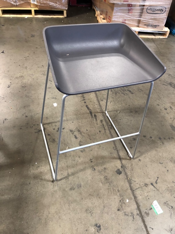 Photo 12 of (DENTED SCRATCHED SEAT; SCRATCHED METAL) One pack of Steelcase Scoop Stool with Seat