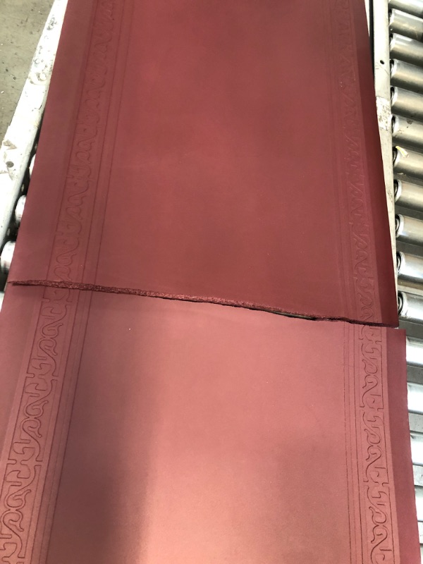 Photo 2 of **DAMAGED**  70 X 24IN RED OUTDOOR RUNNER PAD