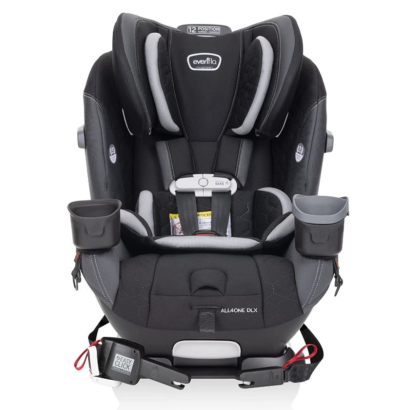 Photo 1 of Evenflo All4One DLX 4-In-1 Convertible Car Seat (Kingsley Black)
