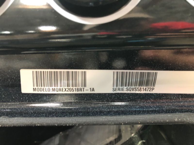 Photo 5 of (SHATTERED/BROKEN-OFF GLASS TOP; DENTED FRAME; MISSING POWER PLUG) Summit Appliance REX2051BRT 20" Wide Electric Smooth-Top Range Oven, Black