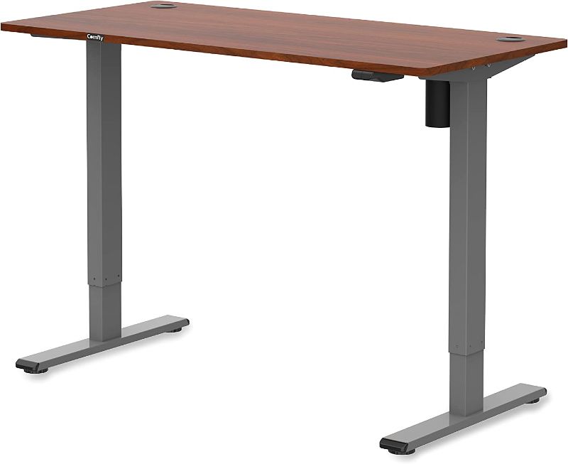 Photo 1 of ***PARTS ONLY*** Comfty Home/Office Height Adjustable Table, 28.7” to 48.4”, Brown
