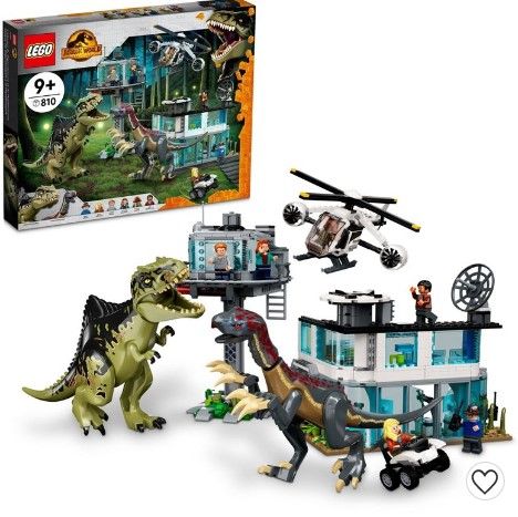 Photo 1 of LEGO Jurassic World Giganotosaurus & Therizinosaurus Attack 76949

