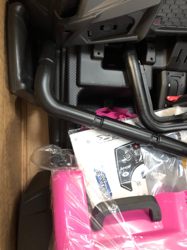 Photo 4 of Peg Perego 12V Polaris RZR 900 Powered Ride-On - Pink

