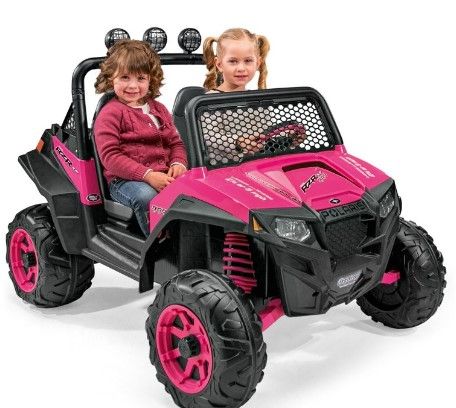 Photo 1 of Peg Perego 12V Polaris RZR 900 Powered Ride-On - Pink

