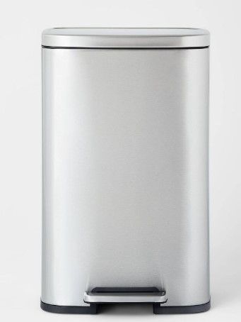 Photo 1 of 45L Rectangular Step Trash Can - Brightroom™

