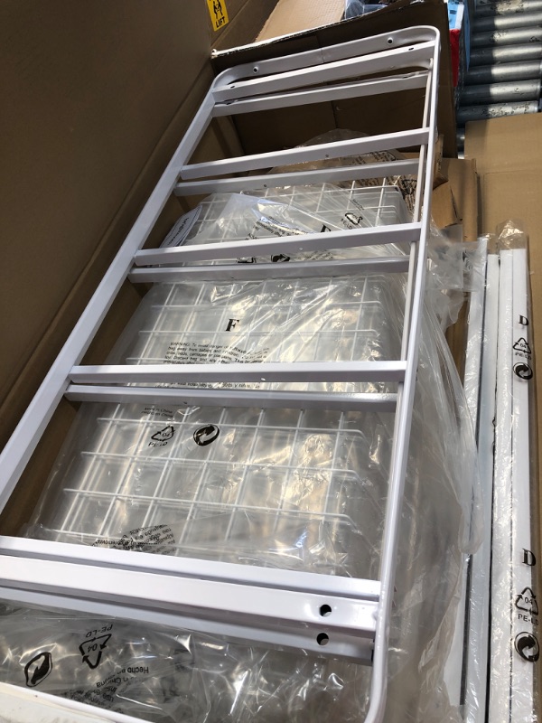 Photo 1 of 4 Drawer Metal Storage Organizer White - Brightroom™

