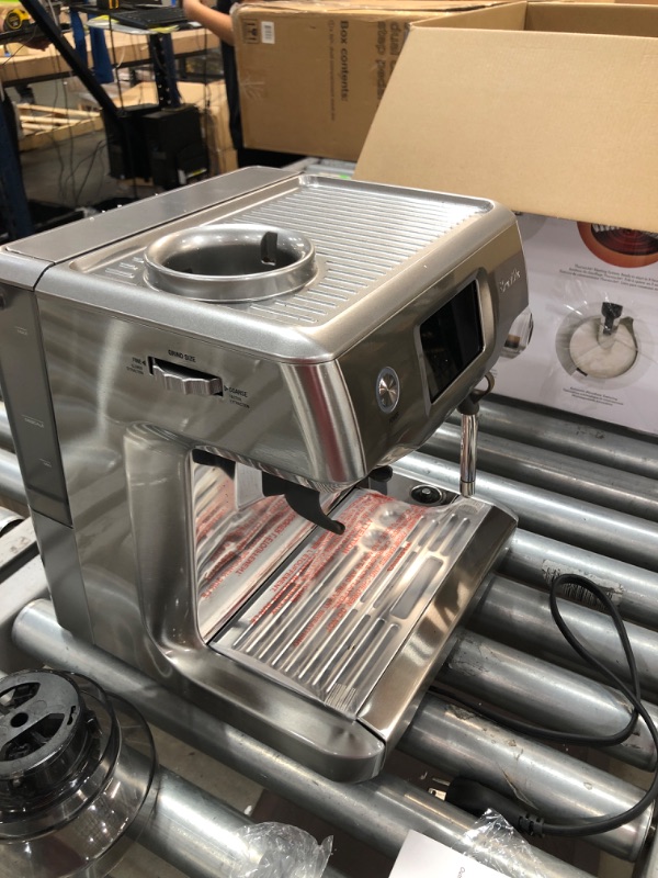 Photo 3 of Breville Barista Touch Espresso Machine, Brushed Stainless Steel, BES880BSS
