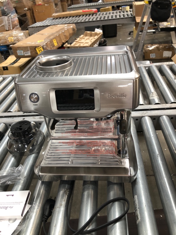 Photo 2 of Breville Barista Touch Espresso Machine, Brushed Stainless Steel, BES880BSS
