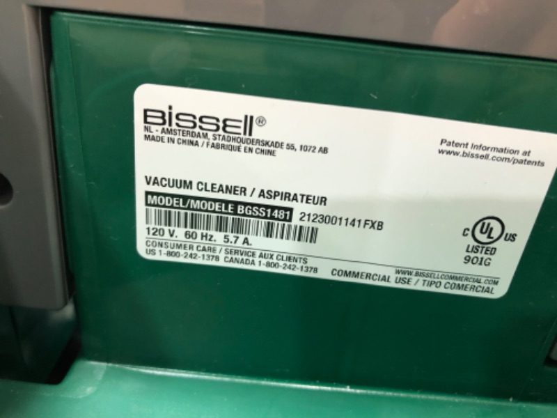 Photo 4 of BiSSEll Little Green Pro Commercial Spot Cleaner BGSS1481 & Bissell Spot & Stain with Febreze Freshness Spring &  7149, 32 Ounces
