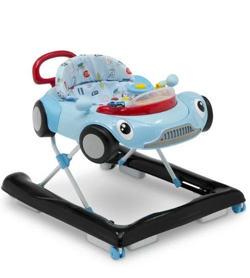 Photo 1 of Delta Children First Race 2-in-1 Baby Walker, Blue
