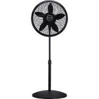 Photo 1 of ***PARTS ONLY*** Lasko 1827 Elegance and Performance 18-Inch 3 Speed Adjustable 90 Degree Oscillating Tilt-Head Standing Home Pedestal Fan, Black




