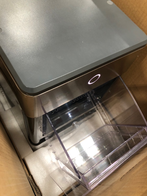 Photo 3 of ***READ NOTES***
GE Profile Opal | Countertop Nugget Ice Maker with Side Tank | Portable Ice Machine Makes up to 24 lbs. of Ice Per Day | Stainless Steel Finish
