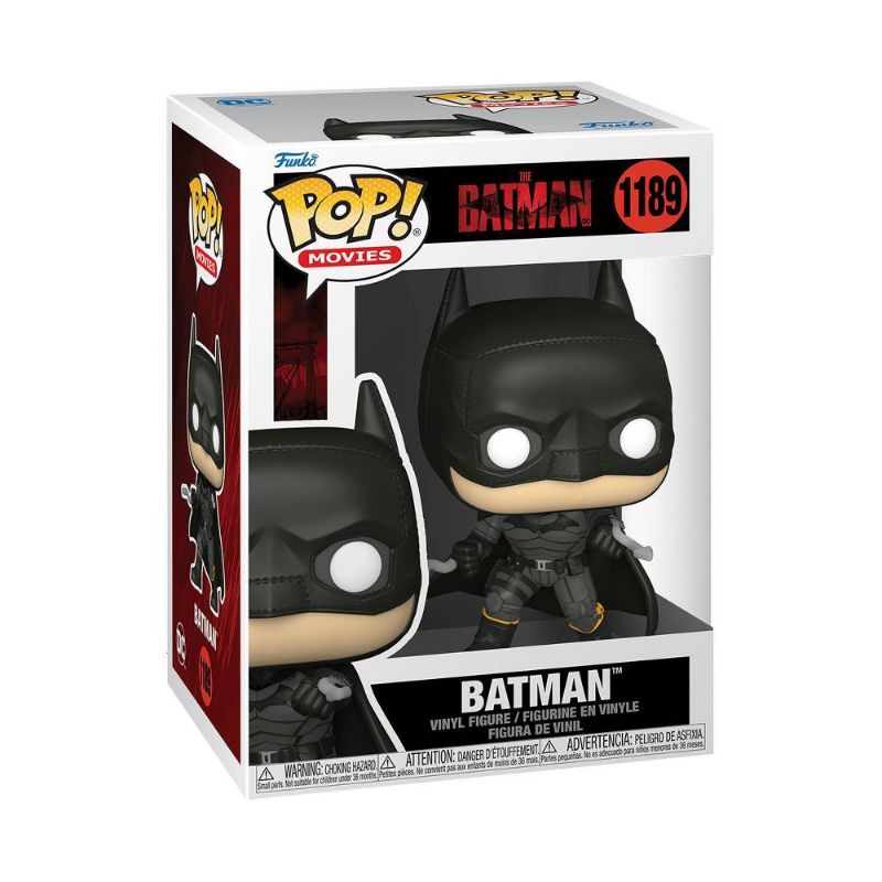 Photo 1 of Funko POP Movies: the Batman - Batman Battle Ready Vinyl Figure
