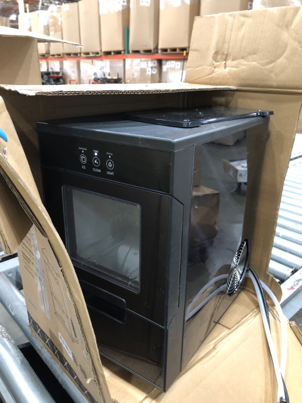 Photo 1 of Newair 44lb. Nugget Countertop Ice Maker with Self-Cleaning Function, Refillable Water Tank, Perfect for Kitchens, Offices, Etc
