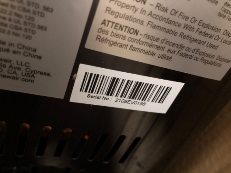 Photo 4 of Newair 44lb. Nugget Countertop Ice Maker with Self-Cleaning Function, Refillable Water Tank, Perfect for Kitchens, Offices, Etc
