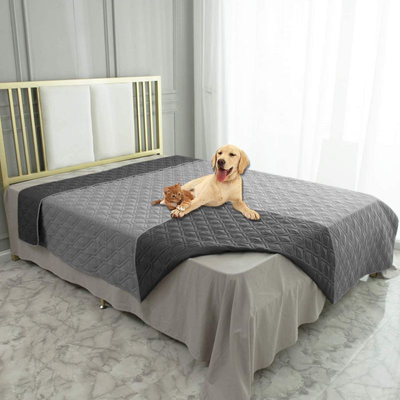 Photo 1 of Ameritex Waterproof Dog Bed Cover Pet Blanket for Furniture Bed Couch Sofa Reversible
