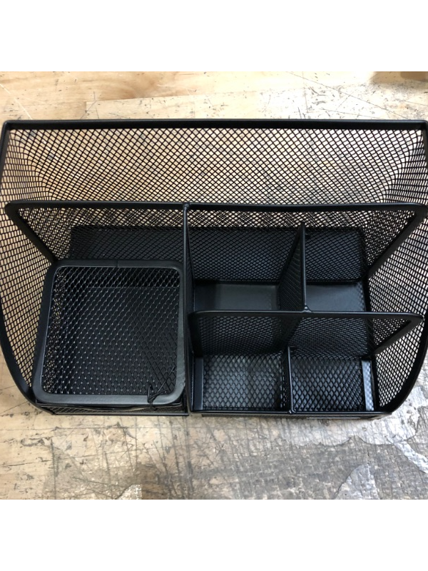 Photo 2 of MaxGear Mesh Desk Organizer Office Desktop Organizer with Drawer