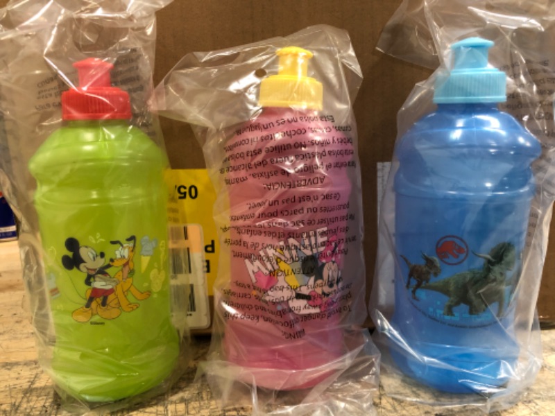 Photo 1 of 30 Pack** Mickey Mouse Plastic Jug Bottle