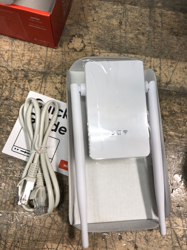 Photo 2 of All-New WiFi Extender Internet Long Range Booster up to 6000 sq.ft - Wi-Fi Signal Amplifier Repeater with Ethernet Port & Access Point Mode, 1 Touch Setup, Alexa Devices Compatible, 2.4Ghz
