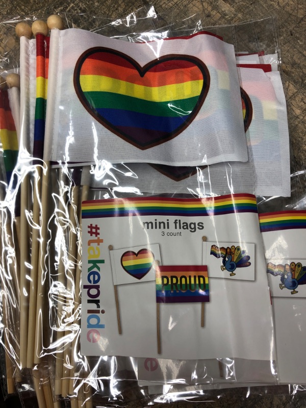 Photo 1 of 10 COUNT - PRIDE FLAGS