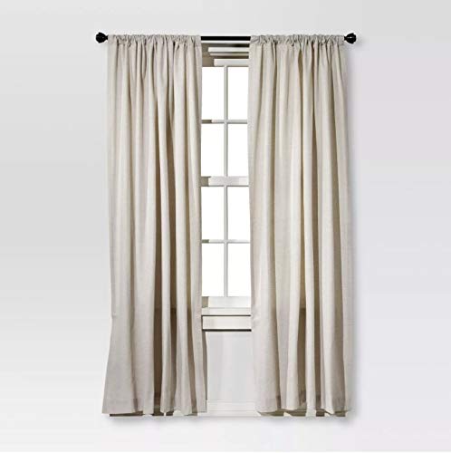 Photo 1 of 1pc 54"x84" Light Filtering Farrah Window Curtain Panel - Threshold™