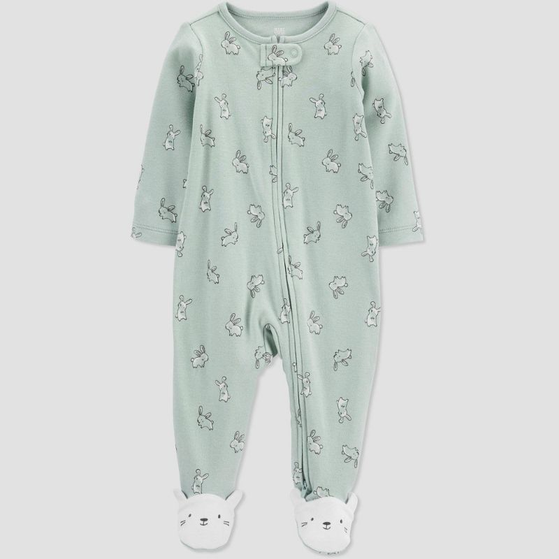 Photo 1 of Baby Bunny Footed Pajama - Just One You® Made by Carter's (New Born)
