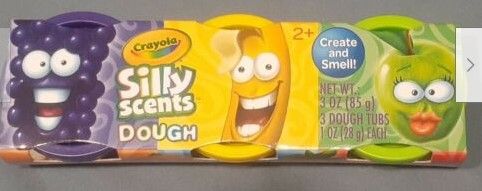 Photo 1 of Crayola Silly Scents Dough Grape, Banana, Apple BRAND NEW 3-Pack
