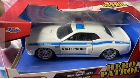 Photo 1 of JADA HERO PATROL Dodge Challenger SRT8 State Patrol / 1:32 Scale.
