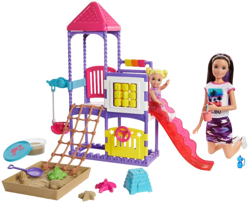 Photo 1 of Barbie Skipper Babysitters Inc. Climb 'N Explore Playground Playset

