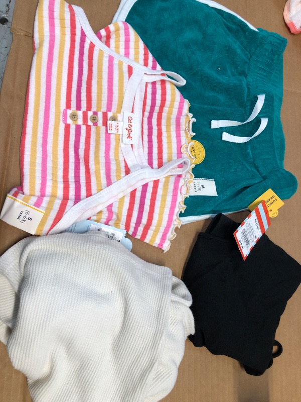 Photo 1 of Bundle of 4- assorted girls clothing- size small/ medium
