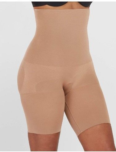 Photo 1 of ASSETS by SPANX Women's Remarkable Results High-Waist Mid-Thigh Shaper XL 