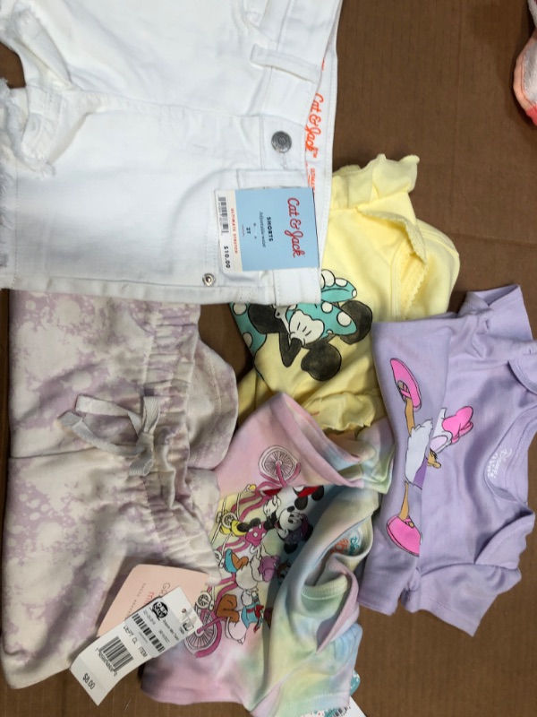 Photo 1 of Bundle of 5- assorted baby clothing various sizes- 3-6m, 18M, 2T 