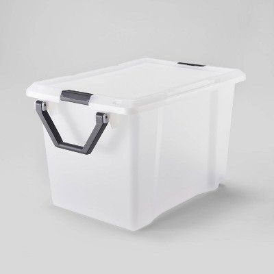 Photo 1 of 128qt Extra Large Wheeled Latching Storage Box - Brightroom™

