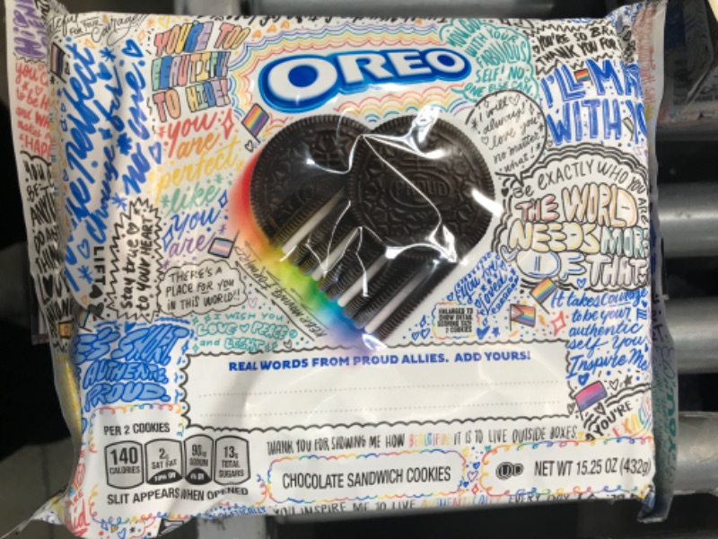 Photo 3 of 4 box OREO Pride Cookies - 15.25oz
